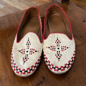 Tory Burch flats used